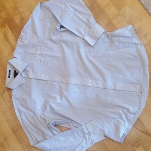 Lands end button down shirt SIG SAUER embroidered size 16.5x35